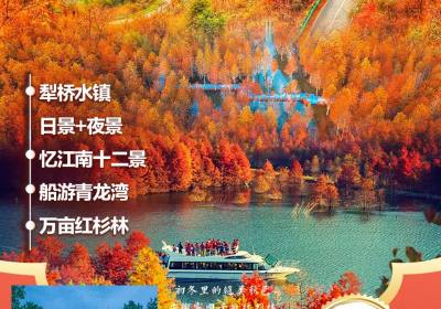 阜阳出发【皖南川藏线】忆江南十二景,青龙湾,梨桥水镇二日游398元！