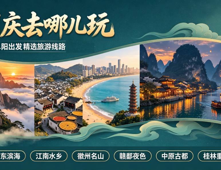 国庆阜阳出发周边游线路推荐㊁